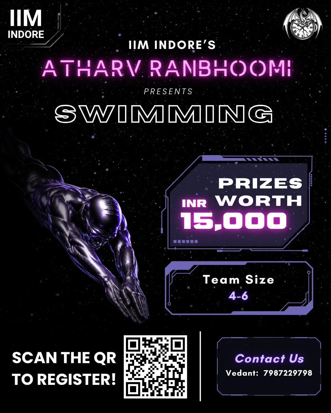 Swimming poster